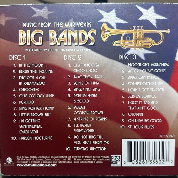 Big Band Music in a Metal Tin 3 CD’s. Music from The War Years - Picture 7 of 16